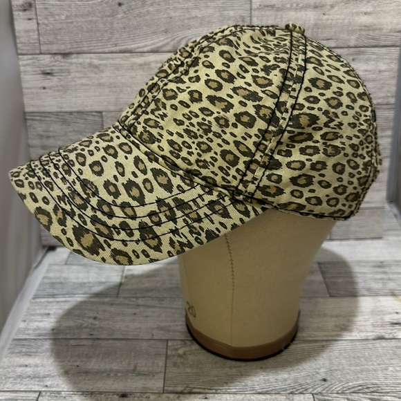 Leopard print women’s baseball cap hat - Picture 2 of 4